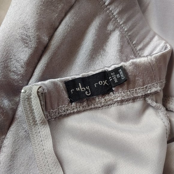 Ruby Rox Silver bubble dress - Picture 3 of 3